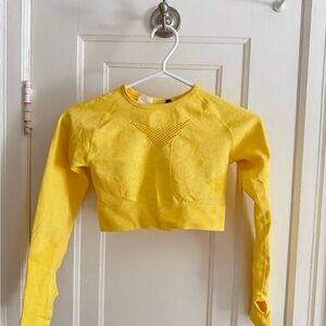 AYBL Vibrant Yellow Knit Top